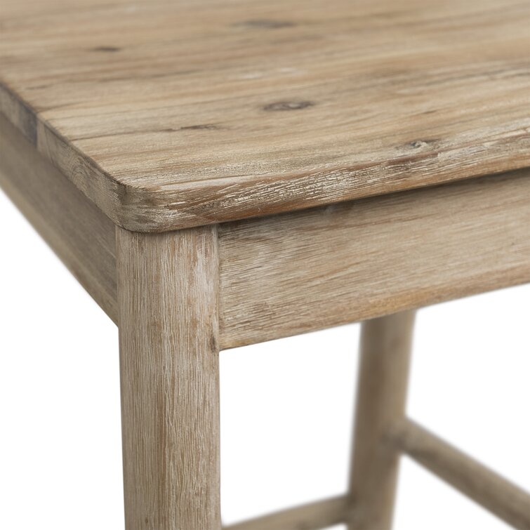 Sand & Stable Eugley Solid Wood Stool & Reviews | Wayfair